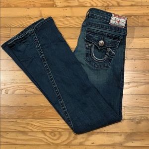 Rainbow Joey Twist Boot Cut Jeans